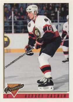 1993-94 O-Pee-Chee Premier #317 Alexei Yashin Front