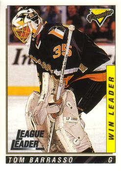 1993-94 O-Pee-Chee Premier #204 Tom Barrasso Front