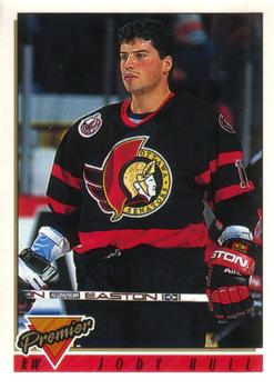 1993-94 O-Pee-Chee Premier #212 Jody Hull Front