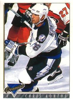 1993-94 O-Pee-Chee Premier #215 Chris Kontos Front