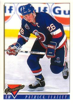 1993-94 O-Pee-Chee Premier #28 Patrick Flatley Front