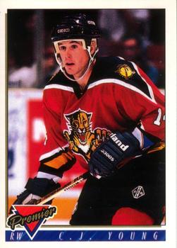 1993-94 O-Pee-Chee Premier #347 C.J. Young Front