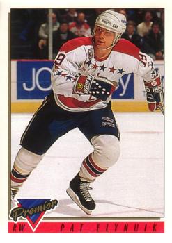 1993-94 O-Pee-Chee Premier #51 Pat Elynuik Front