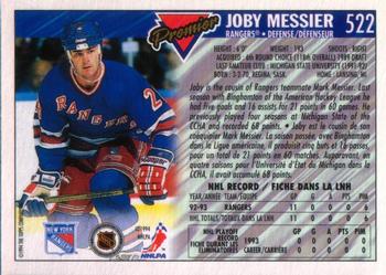 1993-94 O-Pee-Chee Premier #522 Joby Messier Back