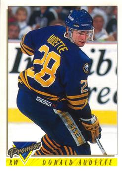 1993-94 O-Pee-Chee Premier #61 Donald Audette Front