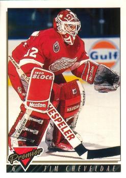 1993-94 O-Pee-Chee Premier #66 Tim Cheveldae Front