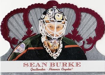 2000-01 Pacific Crown Royale - Red #82 Sean Burke Front