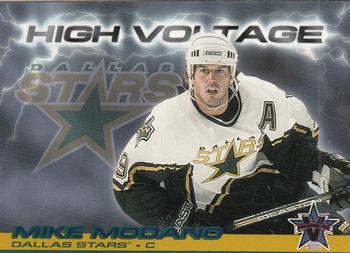 2000-01 Pacific Vanguard - High Voltage #12 Mike Modano Front