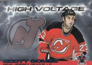 2000-01 Pacific Vanguard - High Voltage #20 Scott Gomez Front