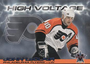 2000-01 Pacific Vanguard - High Voltage #25 John LeClair Front