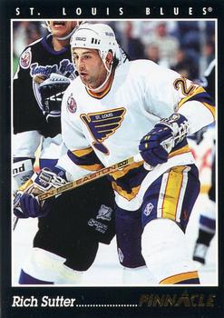 1993-94 Pinnacle #108 Rich Sutter Front