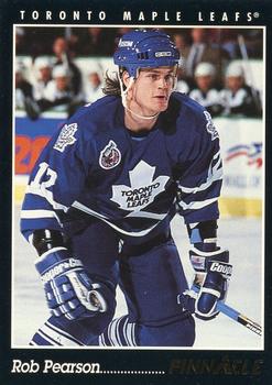 1993-94 Pinnacle #89 Rob Pearson Front