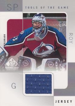 2000-01 SP Game Used - Tools of the Game #PR Patrick Roy Front