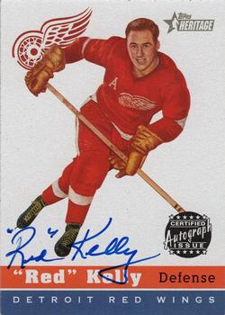 2000-01 Topps Heritage - Autographs #HA-RK Red Kelly Front