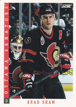 1993-94 Score #15 Brad Shaw Front