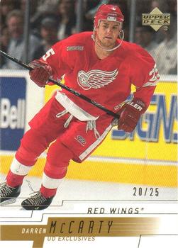 2000-01 Upper Deck - UD Exclusives Tier 2 #64 Darren McCarty Front