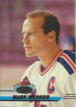 1993-94 Stadium Club #35 Mark Messier Front