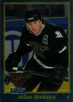 1993-94 Topps Premier - Finest #6 Mike Modano Front