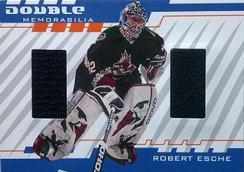 2001-02 Be a Player Between the Pipes - Double Memorabilia #DM-15 Robert Esche Front