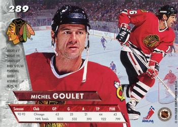 1993-94 Ultra #289 Michel Goulet Back