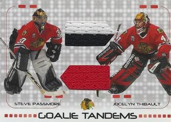 2001-02 Be a Player Between the Pipes - Goalie Tandems #GT-12 Jocelyn Thibault / Steve Passmore Front
