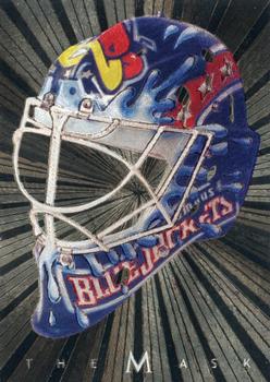 2001-02 Be a Player Between the Pipes - The Mask Silver #NNO Ron Tugnutt Front