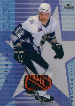 2001-02 Be a Player Memorabilia - All-Star Emblems #ASE-45 Peter Bondra Front