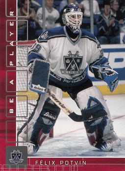 2001-02 Be a Player Memorabilia - Ruby #78 Felix Potvin Front