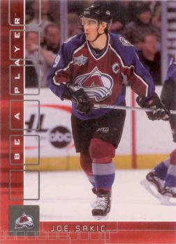 2001-02 Be a Player Memorabilia - Ruby #149 Joe Sakic Front