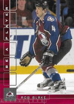 2001-02 Be a Player Memorabilia - Ruby #278 Rob Blake Front