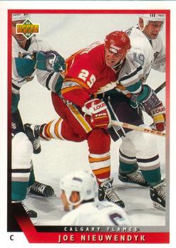 1993-94 Upper Deck #396 Joe Nieuwendyk Front