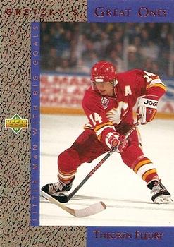 1993-94 Upper Deck - Gretzky's Great Ones #GG7 Theoren Fleury Front