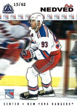 2001-02 Pacific Adrenaline - Blue #129 Petr Nedved Front