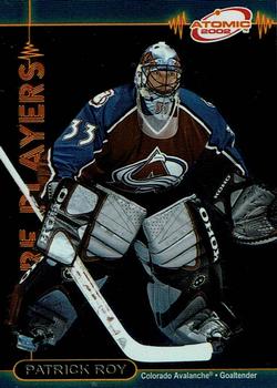 2001-02 Pacific Atomic - Core Players #3 Patrick Roy Front