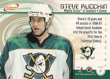 2001-02 Pacific Atomic - Jerseys #2 Steve Rucchin Back