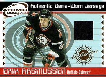 2001-02 Pacific Atomic - Jerseys #4 Erik Rasmussen Front