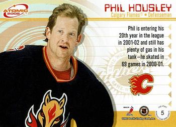 2001-02 Pacific Atomic - Jerseys #5 Phil Housley Back