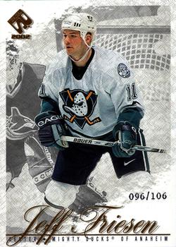 2001-02 Pacific Private Stock - Gold #1 Jeff Friesen Front