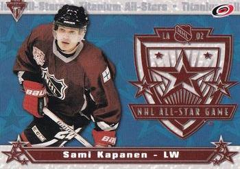 2001-02 Pacific Private Stock Titanium - All-Stars #3 Sami Kapanen Front