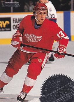 70 Slava Kozlov - Detroit Red Wings - 1994-95 Score Hockey – Isolated Cards