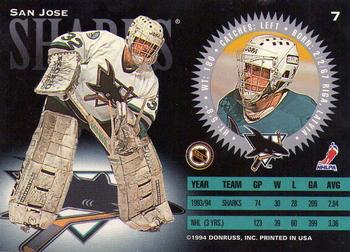 Arturs Irbe - San Jose Sharks (NHL Hockey Card) 1993-94 Upper Deck # 125  Mint