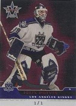 2001-02 Pacific Vanguard - Proofs #46 Felix Potvin Front