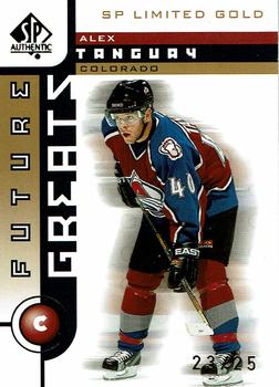 2001-02 SP Authentic - Limited Gold #116 Alex Tanguay Front