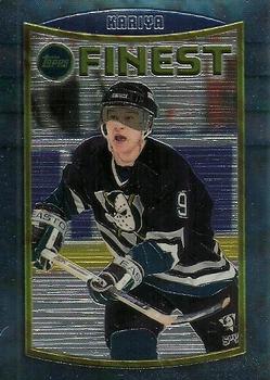 1994-95 Finest #7 Paul Kariya Front