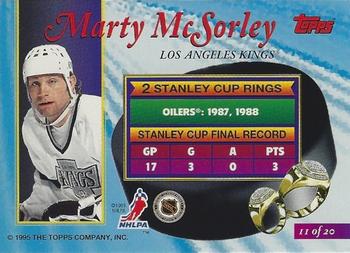 1994-95 Finest - Ring Leaders #11 Marty McSorley Back