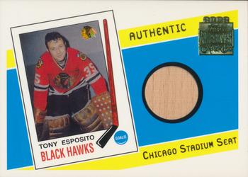 2001-02 Topps / O-Pee-Chee Archives - Arena Seats #AS-TE Tony Esposito Front