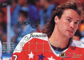 1994-95 Flair #200 Joe Juneau Back