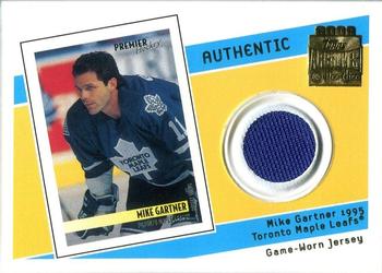 2001-02 Topps / O-Pee-Chee Archives - Relics #J-MG Mike Gartner Front