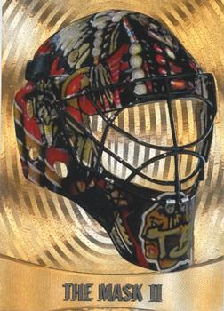 2002-03 Be a Player Between the Pipes - Masks II Gold #M-7 Jocelyn Thibault Front