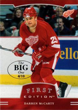 2002-03 Be a Player First Edition - Vancouver The Big One #081 Darren McCarty Front